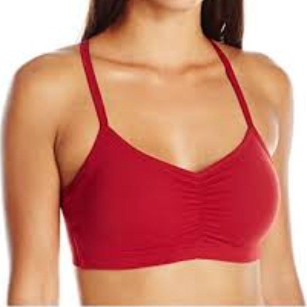 Nwt Beyond Yoga Multicross Garnet Red Bra SMALL